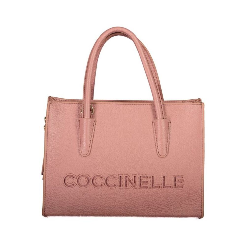 Coccinelle Pink Leather Women's Handbag